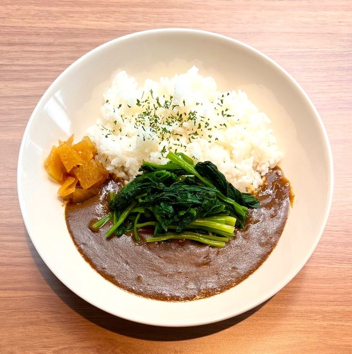 ほうれん草カレー